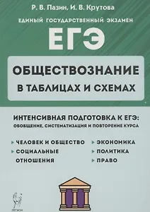 Обществознание в таблицах и схемах. Интенсивная подготовка к ЕГЭ: обобщение, систематизация и повторение курса. 10-11 класс