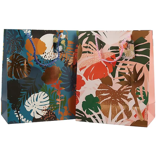 Подарочный пакет «Tropic leaves», А4 251766 — 4
