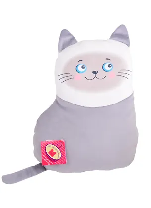 Мягкая игрушка ТМ Мальвина Кошка Сима серая (9.293.2) 2842086