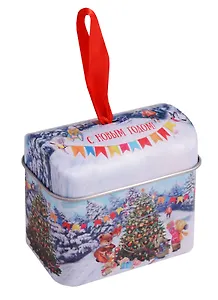 Сундучок с новогодним пожеланием, 7 х 4 х 6 см