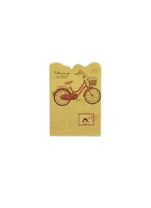 Блокнот с вырубкой Велосипед (003359) (Карамба)