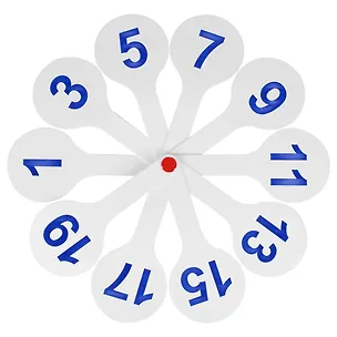 Веер-касса цифр 214396