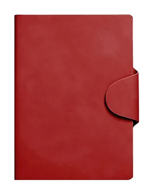 Ежедневник недатированный А5, 136 листов "Snap book" красный 3055855
