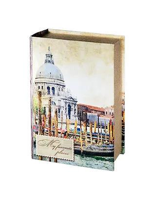 Шкатулка-книга декоративная МДФ (32940) (26*17*5 см) 2390579