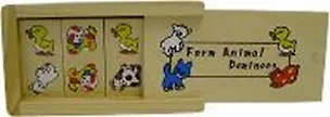 Деревянное домино Животные (3+) (3643) (коробка) 2296378