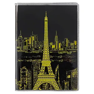 Записная книжка «Paris» А6, 56 листов, нелинованная, AnAn, в ассортименте