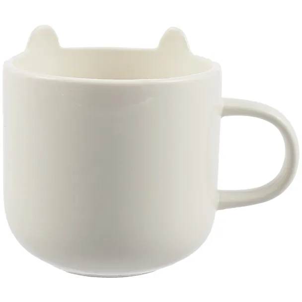 Кружка с ушками Котик (керамика) (540мл) (12-Rongtai-M001) 2851951 — 2