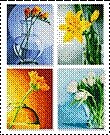Набор для творчества, Shipper Arts&Crafts Создание картин "Цветы", 18х24 см 2261687 — 1