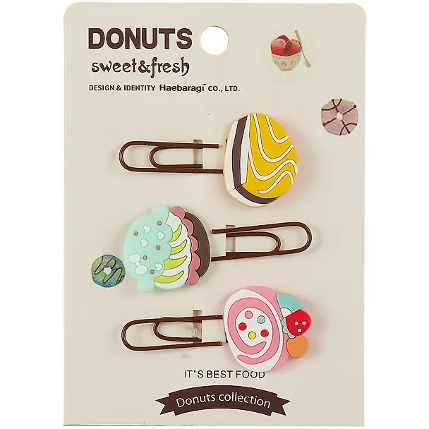 Набор Скрепки-закладки Donuts (3 шт) (12-24296-EX8979) 2870753 — 4