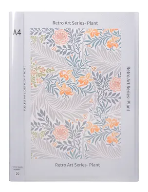 Папка 20ф "Flowers", ассорти 3103005