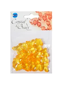 Набор бусин Кристальная игра Бабочки оранжевые (CRP113) (упаковка)