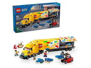 60440 Конструктор LEGO City Желтый грузовик, 1061 деталей, возраст 8+ 3165449