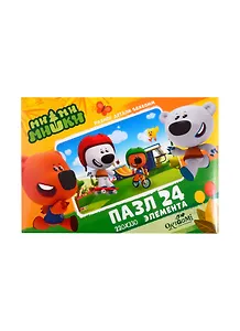 Пазл МиМиМишки Активный отдых ORIGAMI/Оригами 24эл 05671