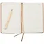 Ежедневник недат. А5 96л "Bambi" бежевый, иск.кожа, интегр.переплет, тонир.блок, ляссе — 2944658 — 3