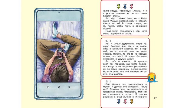Книга Дневник одного смартфона. Черный Плащ. Рассказ (Ирина Зартайская) — 5