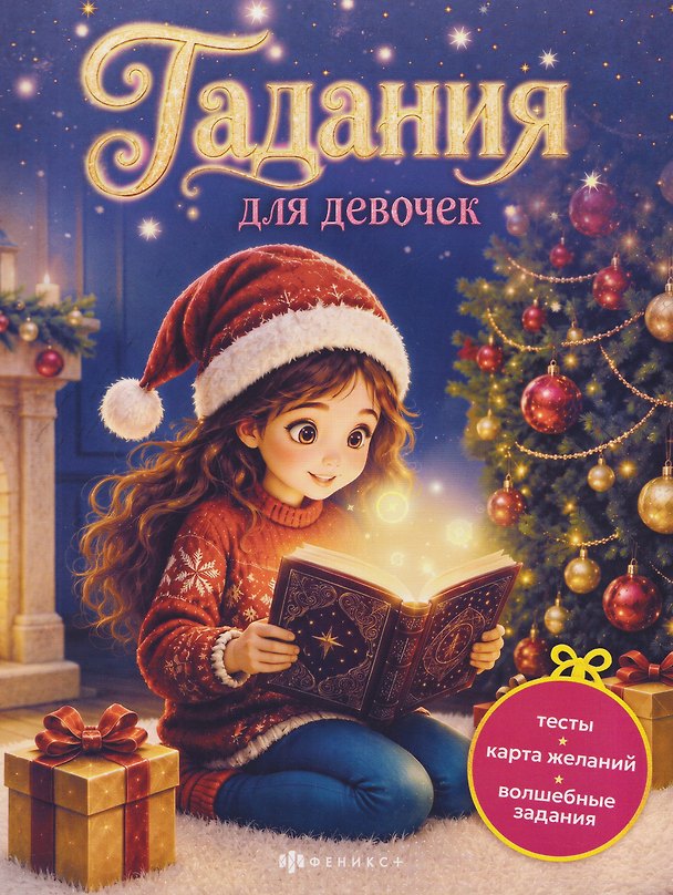 Книга Гадания для девочек. Праздничные гадания () — 1