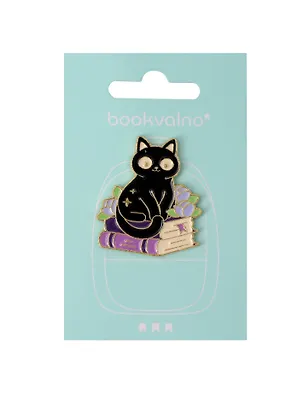 Значок Эзотерика Кот с кигами (металл) (12-5769-A45) 3077953