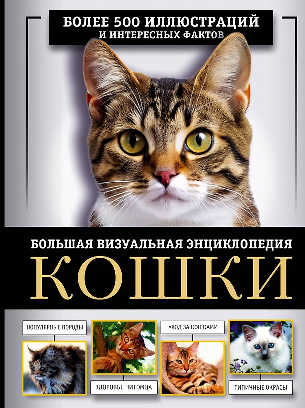 Книга Кошки. Большая визуальная энциклопедия (Дмитрий Смирнов, Анна Спектор) — 1