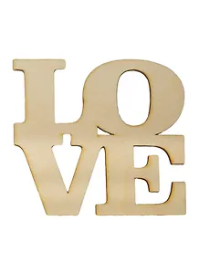 Надпись слово Love-2 (141246) (238х78мм) (дерево)