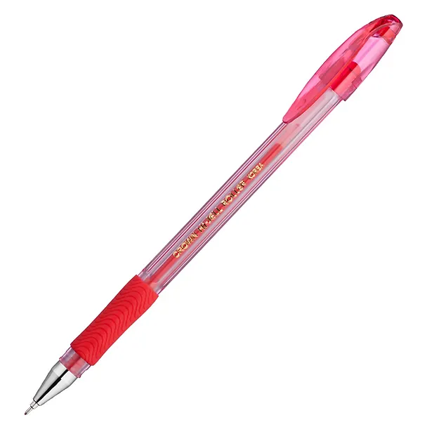 Гелевая ручка красная 0,7 мм, Crown 224077 — 1