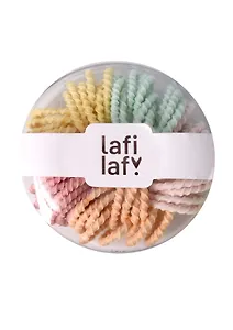 Набор резиночек в коробочке-пончике (60шт) (пастельные оттенки) (2,5см) (12-03884-B37) (Lafilaf)