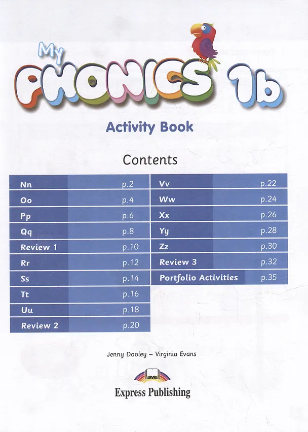 Книга My Phonics 1b. Activity Book with Cross-Platform Application (Дженни Дули, Вирджиния Эванс) — 2