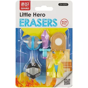 Набор Ластики пазлы Little Hero (блистер) (12-24335-QH-8392) — 2855345 — 1