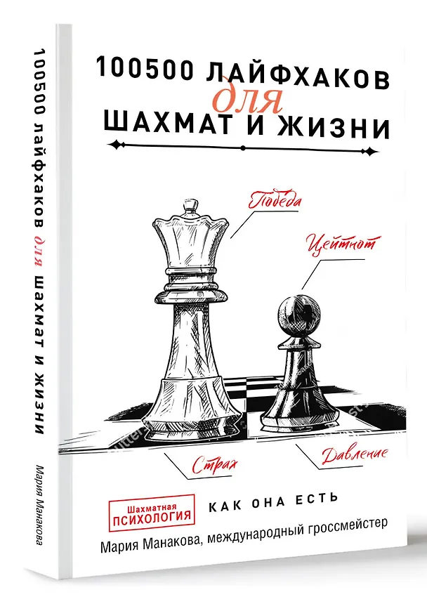Книга 100500 лайфхаков для шахмат и жизни (Мария Манакова) — 4