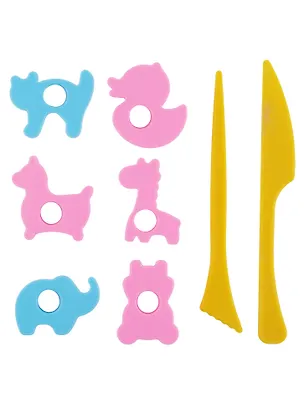 Набор формочек для лепки Животные, 8 элементов 2645524