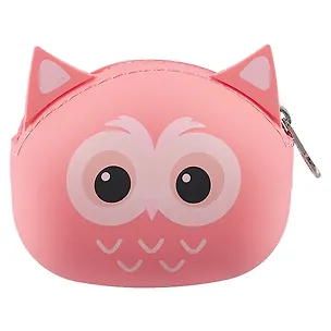 Монетница-кошелек Сова (9 см) (силикон) (12-07961-000756) 2646229
