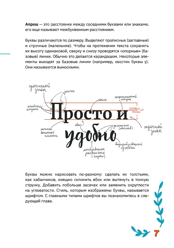 Книга Леттеринг от А до Я. Прописи и шаблоны (Елена Шибко, Анна Дудас) — 8