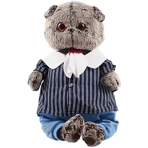 Мягкая игрушка Басик в морском костюме (30 см) (Ks30-118) 2784678