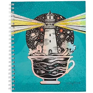 Тетрадь в клетку Listoff, "Морская коллекция", 96 листов, в ассортименте