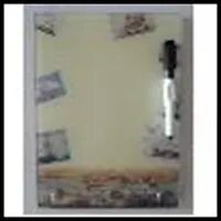 Ключница из стекла с доской для записи (27828) (18х24)