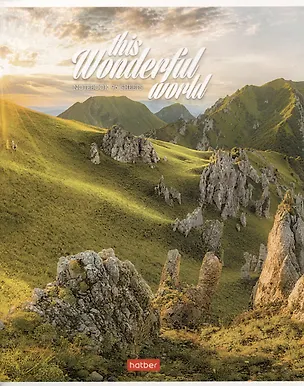 Тетрадь в линейку Hatber, "Удивительный мир", 96 листов 255022