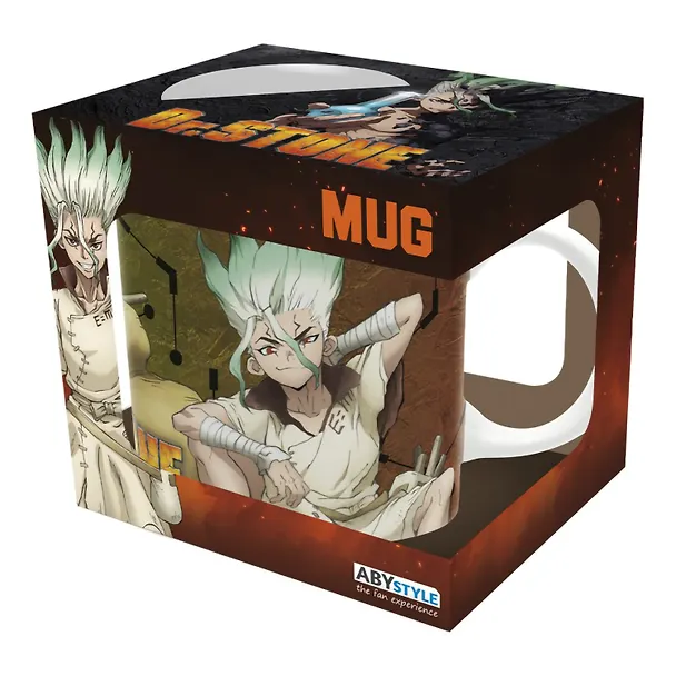 Кружка в подарочной упаковке Аниме Dr Stone Tsukasa & Senku (керамика) (320 мл) 2943229 — 2