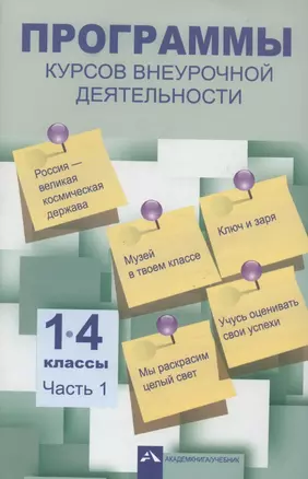 Программы по внеурочной деятельности. 1-4 классы. Часть 1. 2-е издание, дополненное — 2865843 — 1