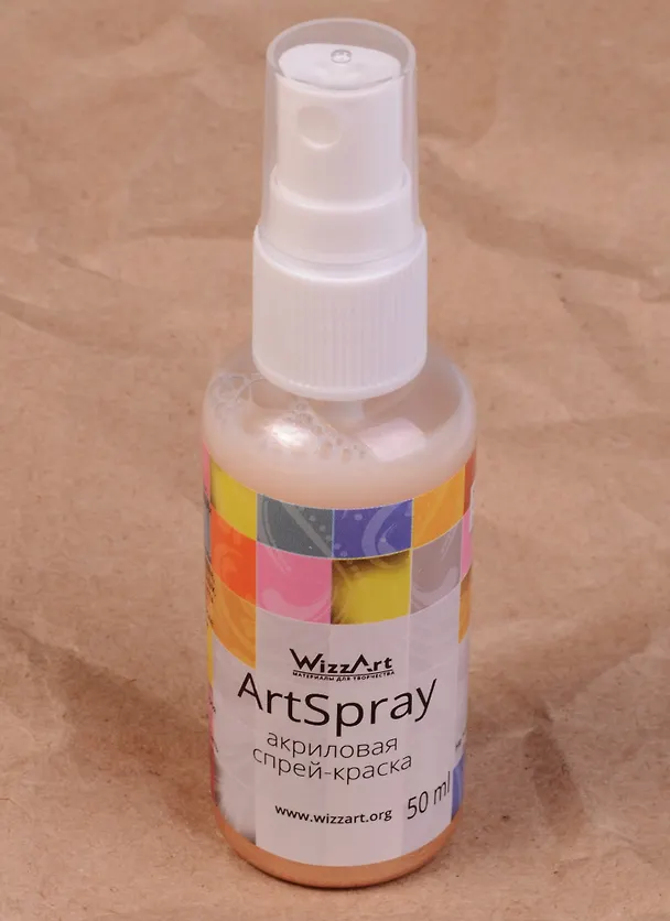 Спрей-краска акриловая ArtSpray Кремовый шелк перламутровый (50 мл) (SR15.50) 2594007 — 1