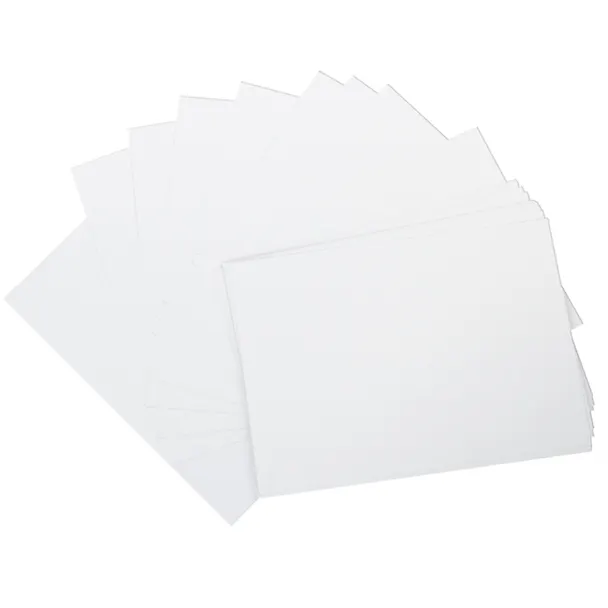 Картон 50л А4 мелованный Extra, белый (белый оборот),200г/м, в пленке, Brauberg 3005847 — 2