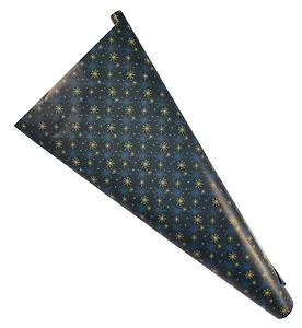 Бумага упаковочная 70*100см "Новогодние снежинки" НГ,инд.уп.