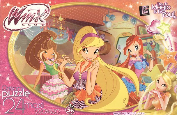 Пазл 24А Макси 12603 Винкс MY FAIRY DAIRY-Stella (220х330) (5+) (коробка) 2361716 — 1