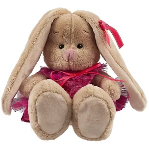 Мягкая игрушка Зайка Ми в бархатном платье (15 см) (SidX-441) 2864748