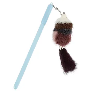 Ручка гелевая Raccoon, синяя, в ассортименте