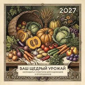 Ваш щедрый урожай. Календарь с советами для садоводов и огородников на 2027 год (300х300)
