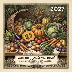 Ваш щедрый урожай. Календарь с советами для садоводов и огородников на 2027 год (300х300) 3174349