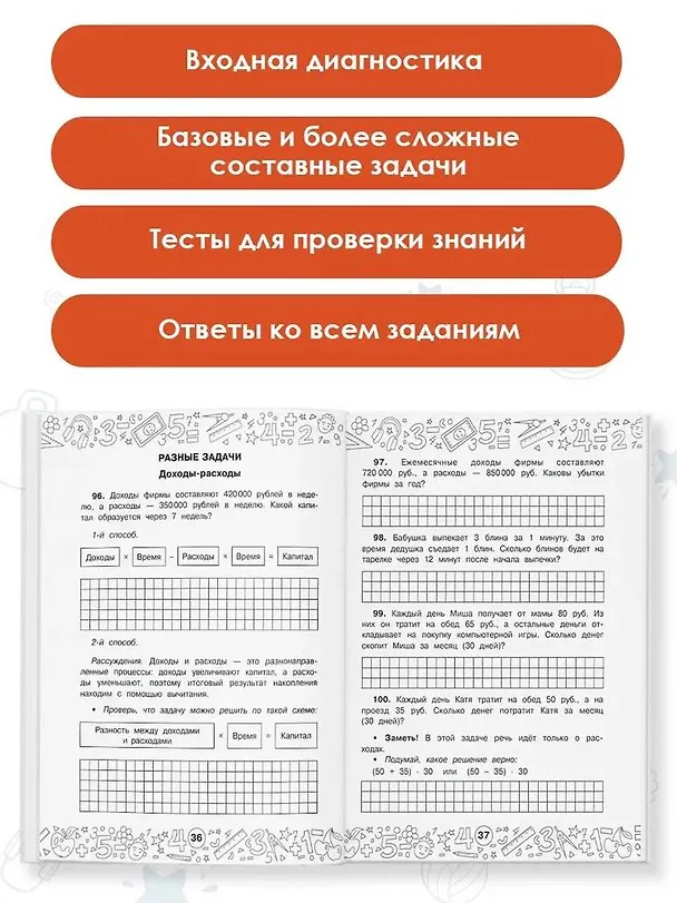 Книга Математика. Задачи на производительность. 3-4 классы (Маргарита Нефедова) — 5