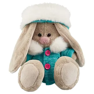 Мягкая игрушка Зайка Ми в пальто с шапкой (15 см) (SidX-266)