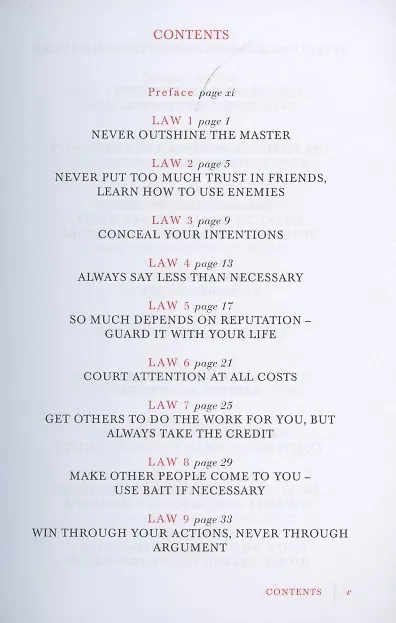 Книга The Concise 48 Laws Of Power (Robert Greene) — 2