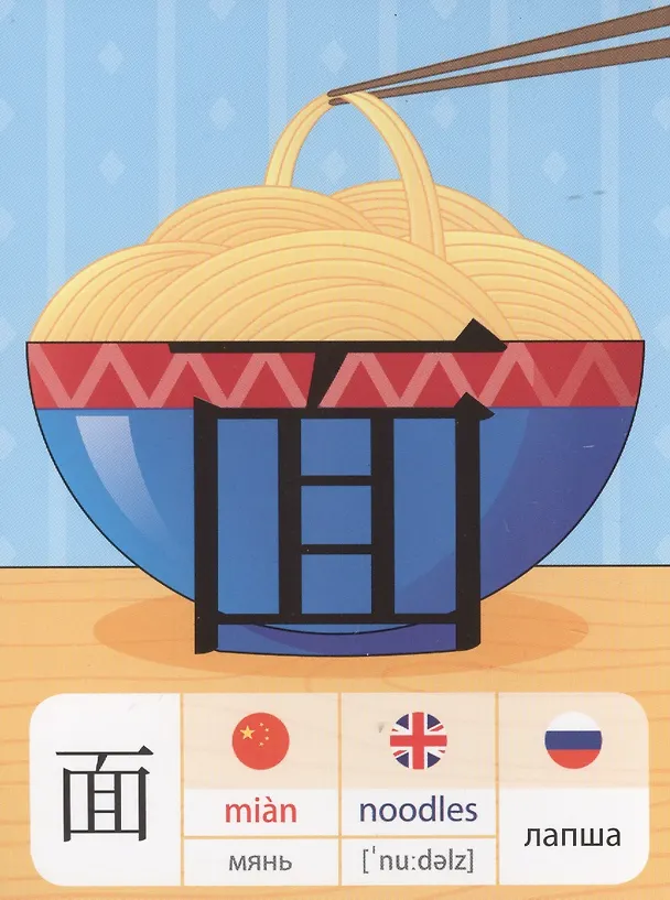 Книга Китайский язык. Еда. Для детей (О. Ким) — 3
