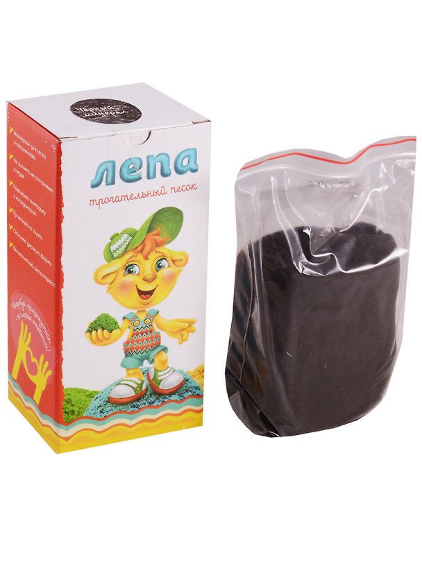 Минеральный песок Лепа, черный, 1 кг 2605751 — 1